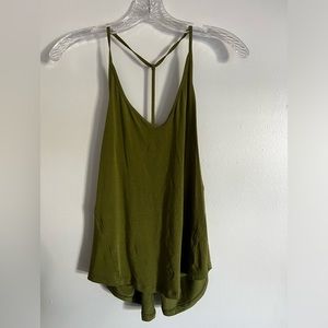 Modal-Silk Yoga Tank Top (Size 6)